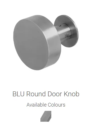 BLU Round Door Knob